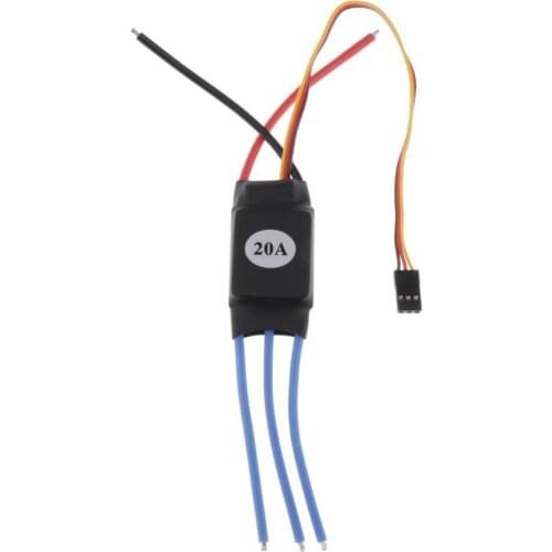 20A 2 3S LiPo ESC Brushless ​​Controller 5V / 2A BEC for RC Airplane
