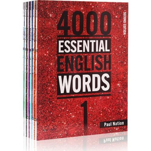 6 Books/Set 4000 Essential English Words Level 1-6 IELTS, SAT Core Words English Vocabulary Book