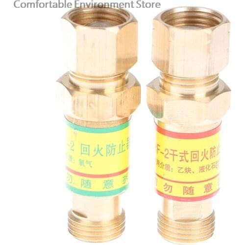 Gas Welding Accessories Oxygen/Acetylene Check Valve Flashback Arrestor