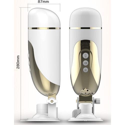 Automatic Male Masturbator Pussy Cup Aircraft Cup Vagina Voice Strong Sunction Cup Vibrator Man Masturbation Cup Sex Toys