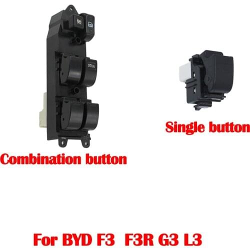 For BYD F3 F3R G3 L3 Power Window Glass Lifter Control Switch Front Rear Left Right Door Window Lifting Electric Button