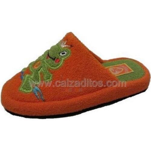 Living home slippers towel oranges Andinas