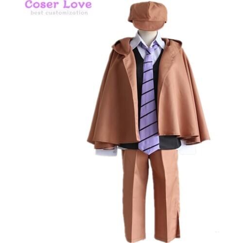 Bungo Stray Dogs Edogawa Ranpo Cosplay Costume Halloween Christmas New years