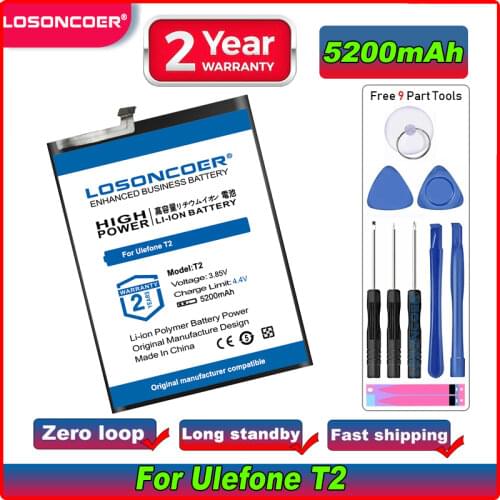 LOSONCOER Ulefone T2 Phone Batteries China