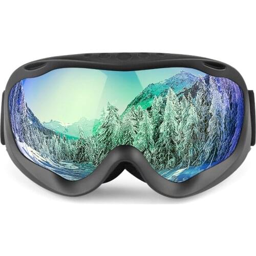 Men Women Double-Layer Ski Goggles Anti-Fog Wind-Proof Outdoor Mountaineering Riding Skiing Hiking Goggles