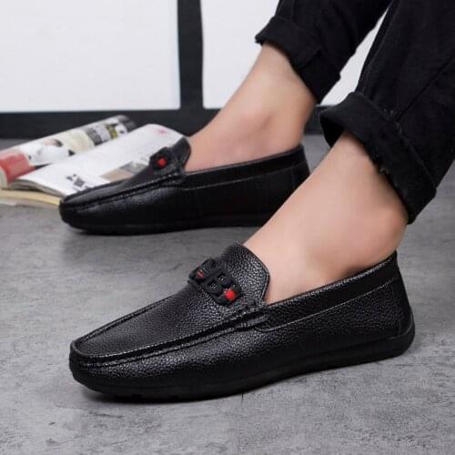 Fashion shoes Casual Shoes leather new 2021 men High Quality Walking Shoes Outdoor