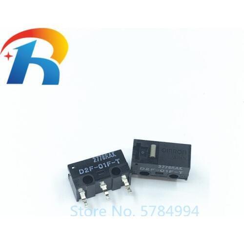 Free shipping 2PCS OMRON Micro Switch D2FC-F-7N 10M 20M OF Mouse Button D2FC-F-K(50m) FL-NH D2FS-F-N D2F-F D2F-01F-T D2F-F-3-7