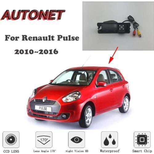 AUTONET Rear View camera For Renault Pulse 2010~2016 /CCD/HD Night Vision Backup camera/license plate camera