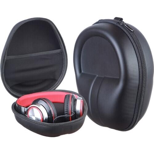 Portable Headphone Case Carrying Bag Travel Case Storage Large BOX Bag Pouch for Beats Dre Detox Pro Over Studio 2.0 Headphones