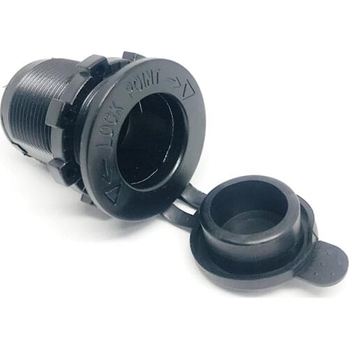 1pc Cigarette Lighter Socket 12V Waterproof Car Boat Motorcycle Cigarette Lighter Sockets Power Plug Outlet