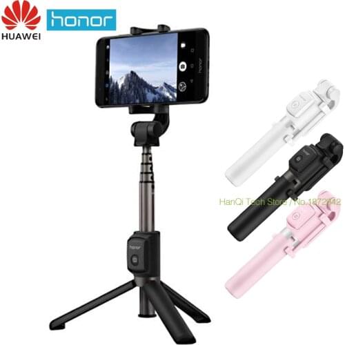 Original Huawei Honor bluetooth Selfie Stick Tripod Wireless Monopod Extendable Handheld Tripod Holder for IOS Android Phones