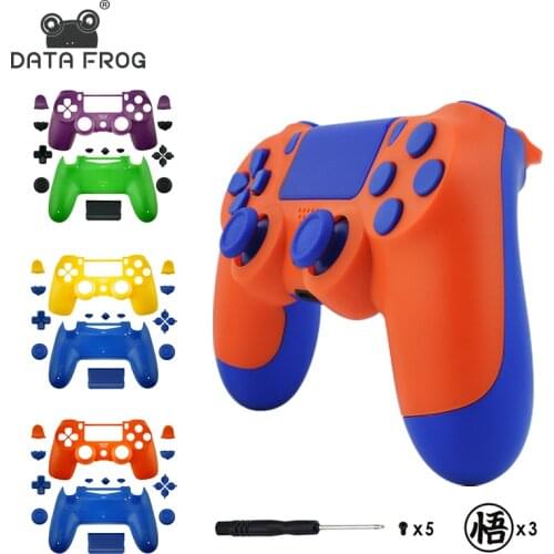 Replacement Full shell and buttons mod kit For jds 040 DualShock 4 PlayStation 4 PS4 Pro Slim Anime theme Housing Cover Case