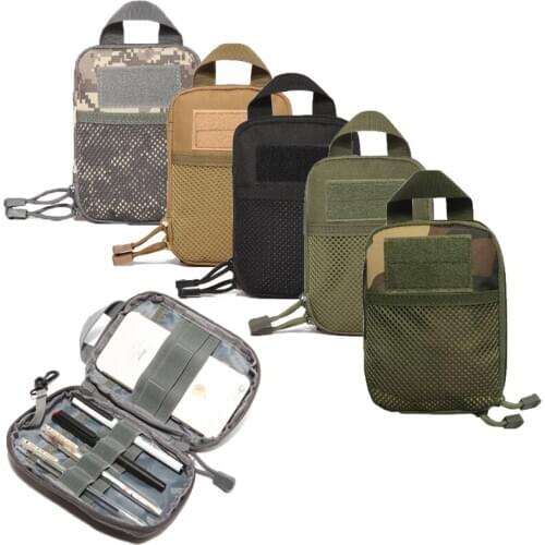Mens Belt Bag Outdoor Tactical Camouflage Waist Gadget Phone Pouch EDC EMT IFAK Bag First Aid Kit Medical Fanny Bag Accessories