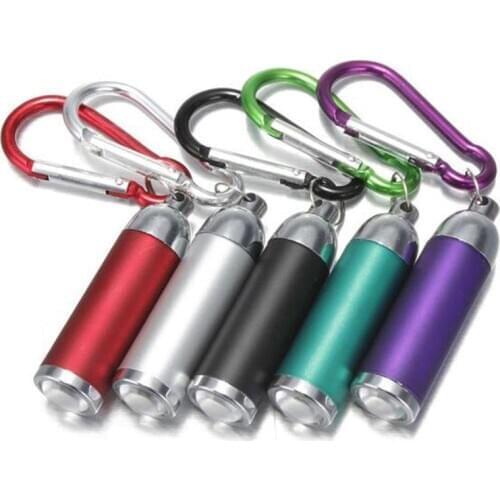 Led Flashlight Ultra Bright Torch Mini Led Torch Flashlight Outdoor Tool Carabiner Compact Portable Lighting Camping Tools