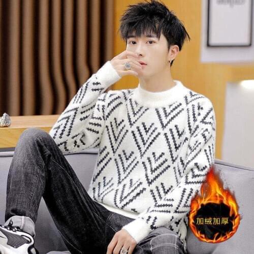 Sweater mens Korean sweater and cashmere sweater for teenagers