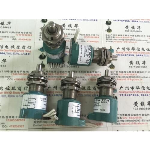 [VK] Used US production MICRO SWITCH 1HE1-6 M8805/80-01 photoelectric encoder potentiometer switch