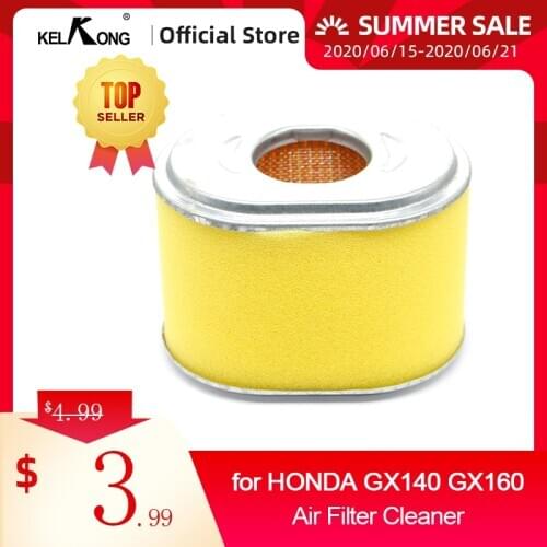 KELKONG Air Filter Cleaner Fits HONDA 5.5HP 6.5HP GX140 GX160 GX200 Chainsaw Parts