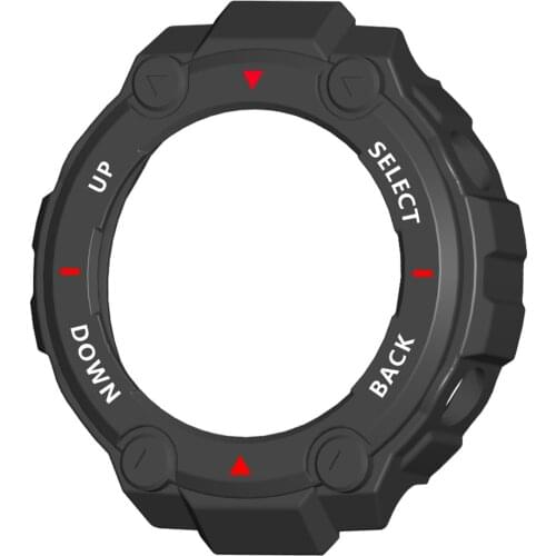 Defence Edge TRU Bumper Frame Protective Case For Amazfit T-Rex Watch Accessories Anti Shock Cover Shell Soft Tpu Case For T-rex