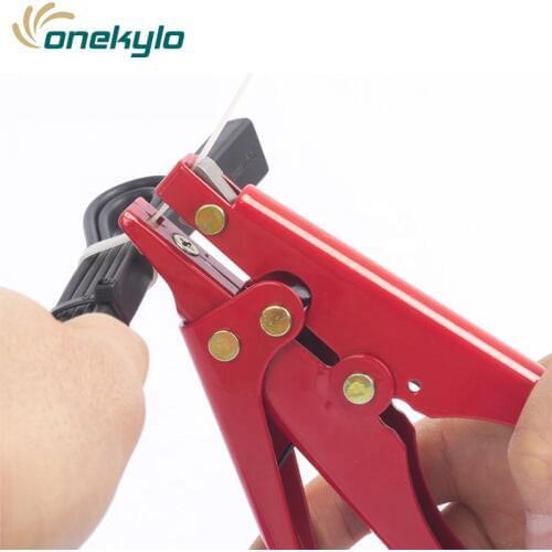 Clamp Automatic Fastening Cutting Tool Special Cable Tie Gun Pliers for Nylon Cable tie pliers HS-519 2.4-9mm