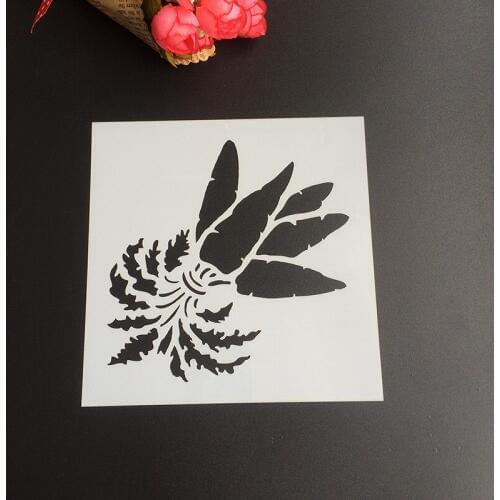 1 Sheet Layering carrot Stencils for DIY Scrapbooking/photo album Decorative Embossing DIY Paper Cards Crafts