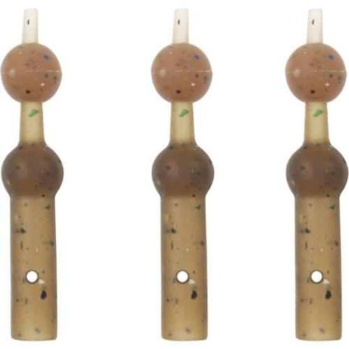 10PCS Carp Fishing Accessories Anti Sleeves For Carp Feeder Fishing Helicopter Hair Rigs Bead Fishing Tackle Equipment