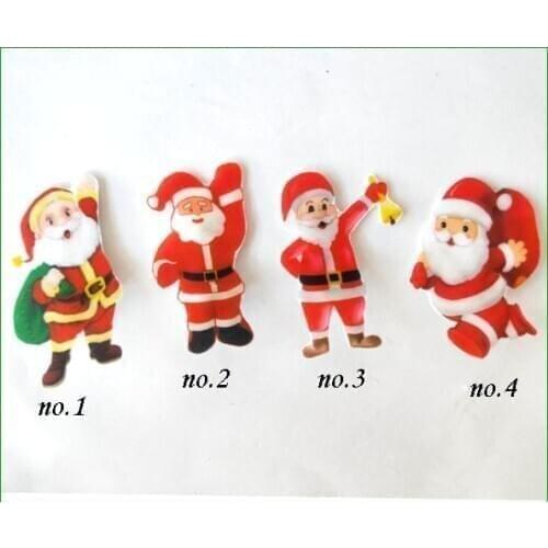 1000 BLESSING Good Girl 2.75" Hair Clip Father Christmas Wholesale Santa Claus Christmas Boots