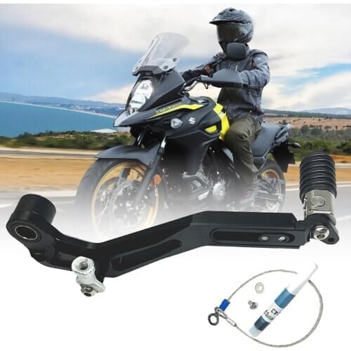 Motorcycle CNC Aluminum Adjustable Folding Gear Shifter Shift Pedal Lever For SUZUKI V-Strom DL650 V-STROM 650 XT 2017-2020 2019