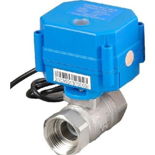 CWX-15Q 1'' Stainless Steel Electric Ball Valve Water 12V Voltage