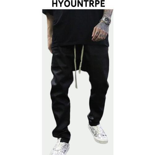 HYOUNTRPE Mens Harem Pants