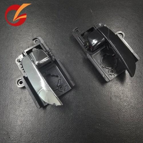 Use for hyundai elantra 2007-2011 model door inside handle black and chrome