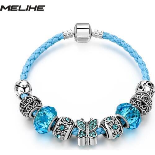 Кожаные браслеты MELIHE China At AliExpress