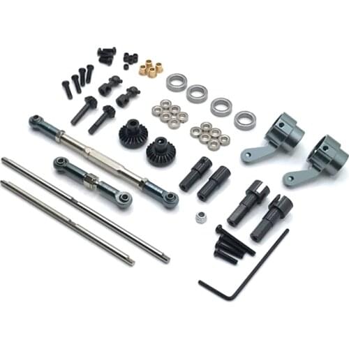 WPL HL Feiyu JJRC 1/16 Remote Control Car Metal Upgrade Modified Parts Front And Rear Axle Parts