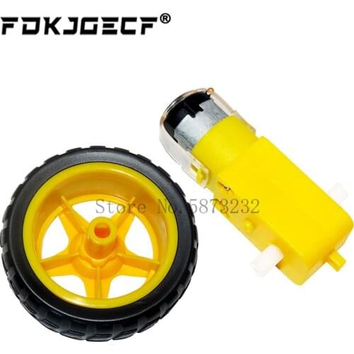 TT Motor Smart Car Robot Gear Motor for arduino Diy Kit Wheels Smart Car Chassis Motor Robot Remote Control Car DC Gear Motor