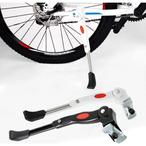 MTB Bike Kick Stand Road Bike Parking Racks Mountain Kickstand Cycling Side Stand Foot Support Adjustable Brace Cycling Parts