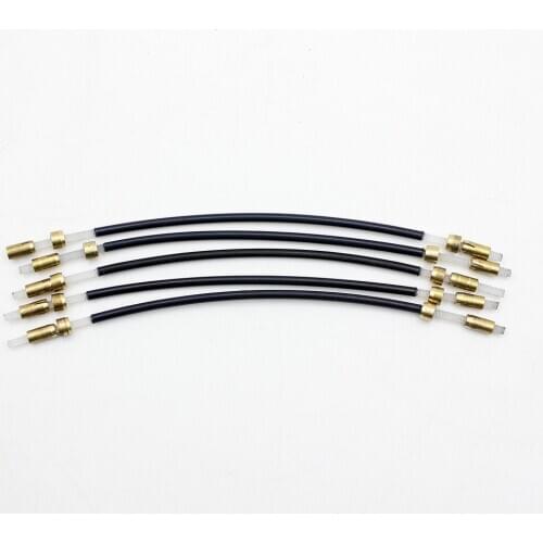 Lot of 5 Violin Tailpiece Tail Guts End Rope Tail Piece for 3/4-4/4 Violins