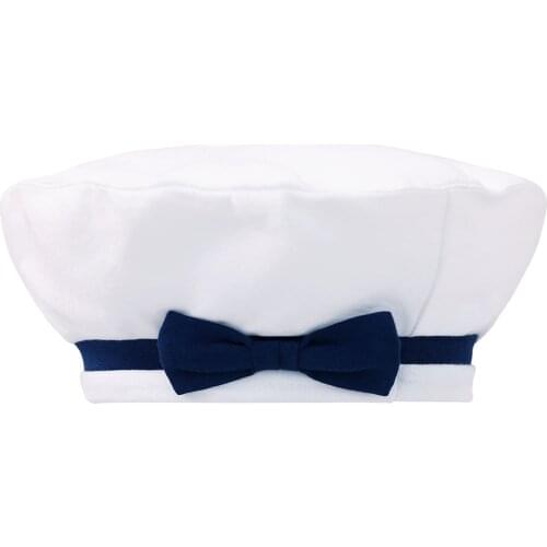 Pureborn Baby Girl Hat Sailor Hat with Bowknot Breathable Cotton Summer Infant Toddler Baby Hat