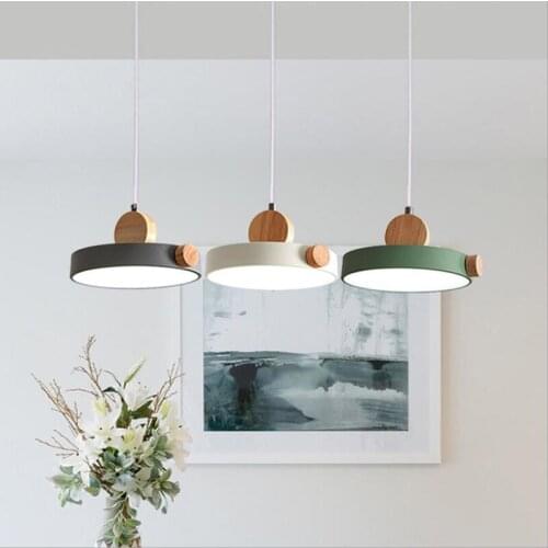 Modern Pendant Lights Personalized Creative 3-Heads Led Chips Lamps Simple And Elegant For Restaurant Dining/Living Room