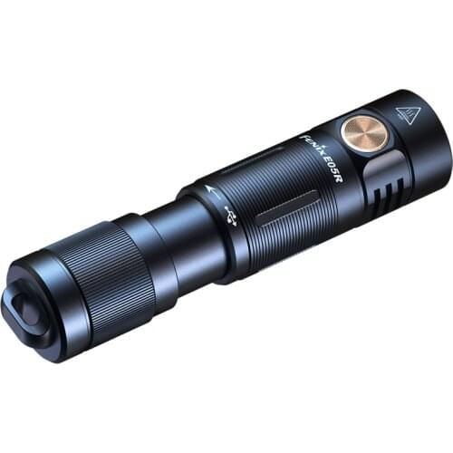 Fenix E05R LED EDC Flashlight USB Type-C charging port 400 lumens from the built-in 800mAh Li-po with outstanding Performance