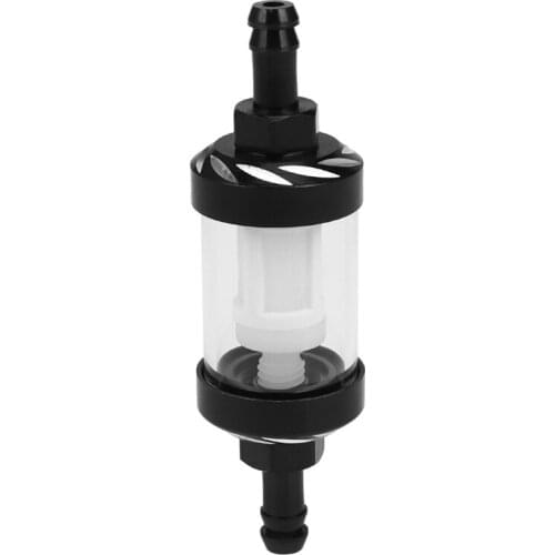 CNC Universal Gas Fuel Oil Filters 8mm Oil Filter Motorcycle Accessories For ATV Dirt Pit Bike Automobile Motocross