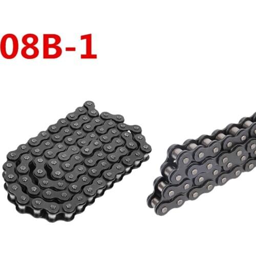 1PCS 1.5m Length 120 Links 08B-1 High Precision Machinery Parts Transmission Driving Roller Chain