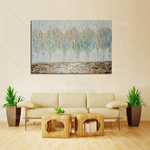 100％ Hand Painted Simplici Oil Painting Large Abstract Home Decoration Wall Pictures for Living Room Wall Art Frameless