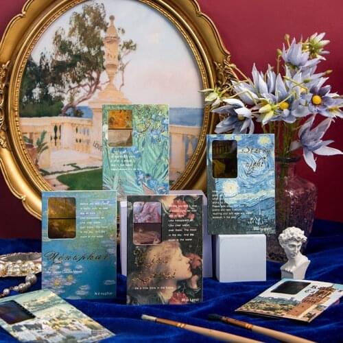 8PCS/LOT film album series stationery sticker Creative decoration DIY PVC sticker