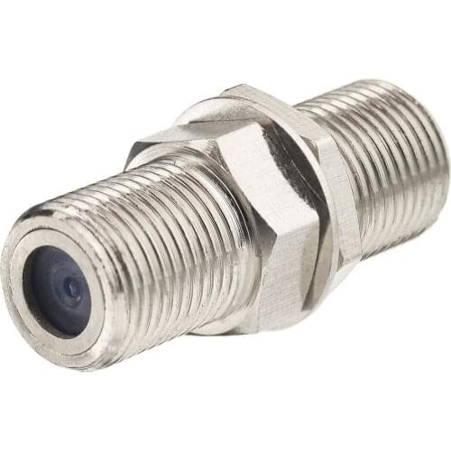 Superbat F Adapter F Female Jack to Jack with Bulkhead Straight RF Connector Adaptor