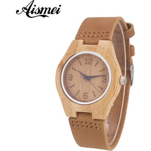 Женские часы с кожаным ремешком Aismei China At AliExpress