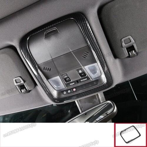 Lsrtw2017 Car Interior Roof Light Reading Lamp Frame Trim Cover for Cadillac Xt4 2018 2019 2020 2021 Accessories Auto Decoration