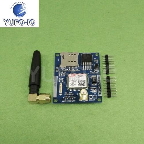 Free Ship 1pcs Sim800c Development Board Four-Frequency GSM/GPRS Module Bluetooth-compatible/Tts/DTMF Instead of Sim900a