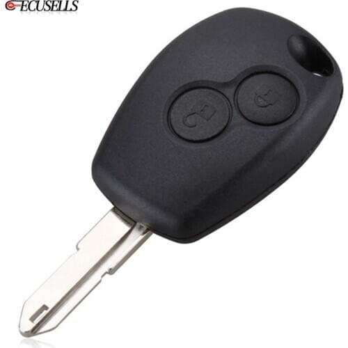 Folding Flip 2 Button Remote Car Key Shell Case Smart Key Housing For Renault Megane Dacia Modus Espace Duster Clio