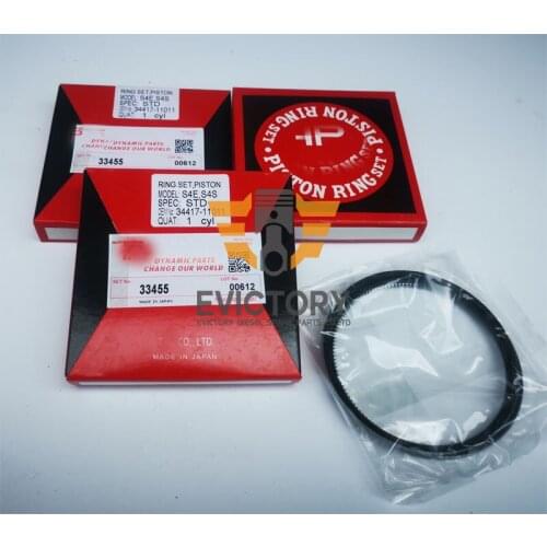 For Mitsubishi S3L S3L2 s3l-2 crankshaft connecting rod bearing + piston ring se