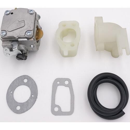 HUNDURE Carburetor Space Intake Spacer Kit For HUSQVARNA 268 268XP 272 272XP 266 61 Tillotson HS-254B Chainsaw spare parts