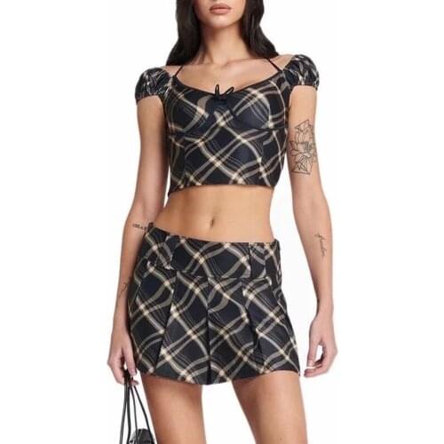 ICCLEK Pleated Skirt